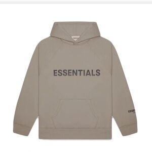Fear of God Essentials Taupe Hoodie